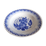Blue hollow dish