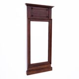 Mahogany mirror, Northern Europe, circa 1880.