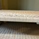 White wicker furniture