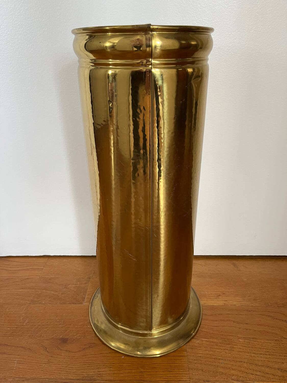 Copper umbrella stand