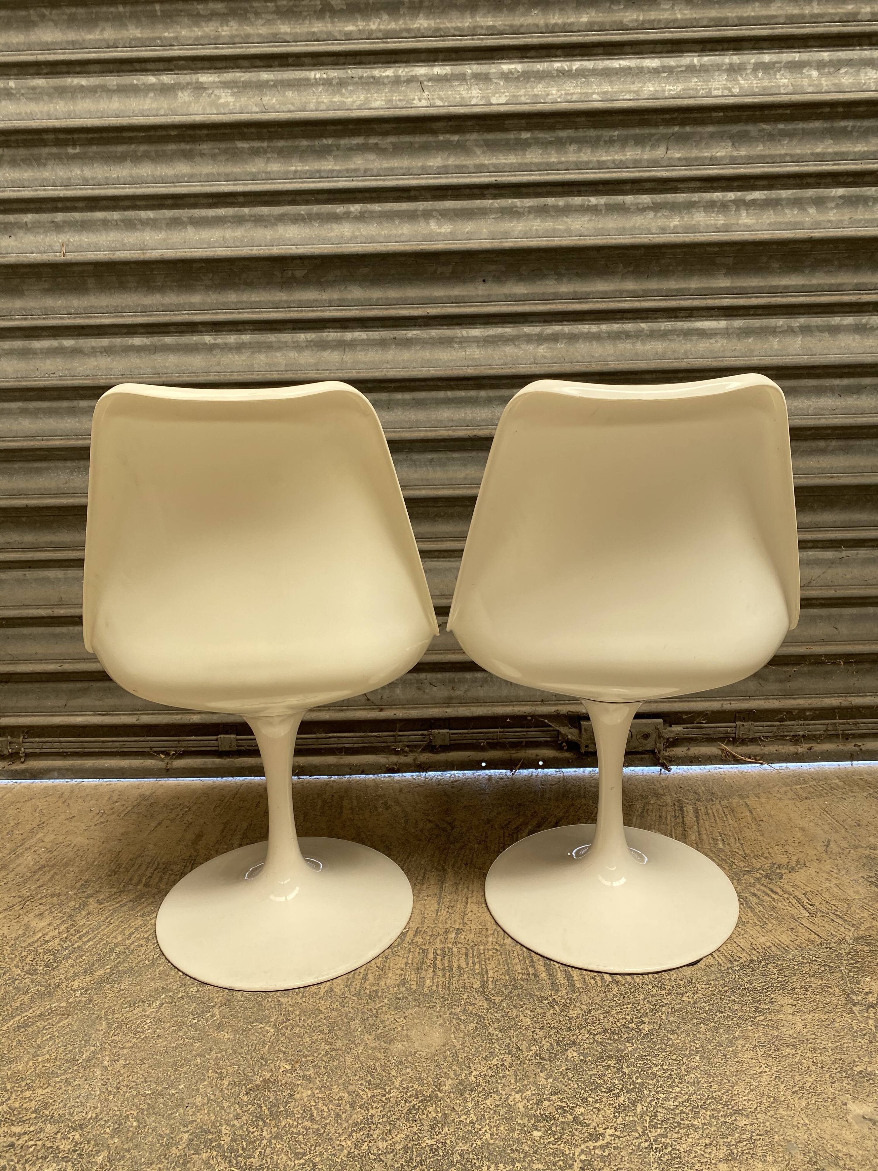 Lot of 6 tulip chairs design 1969