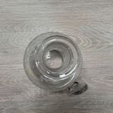 Engraved crystal decanter