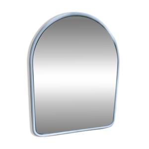 Miroir vintage Space - blanc cadre