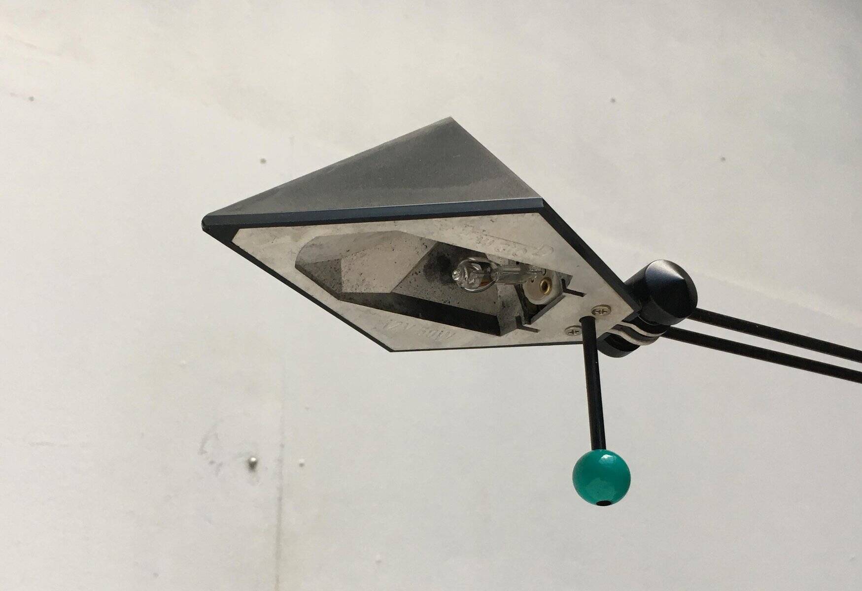 Vintage German postmodern table lamp by Lungean + Pellmann for Brilliant Leuchten