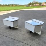 2 B&B Italia bedside tables / night stands