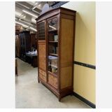 Antique Jugendstil display cabinet, Art Nouveau - Majorelle style