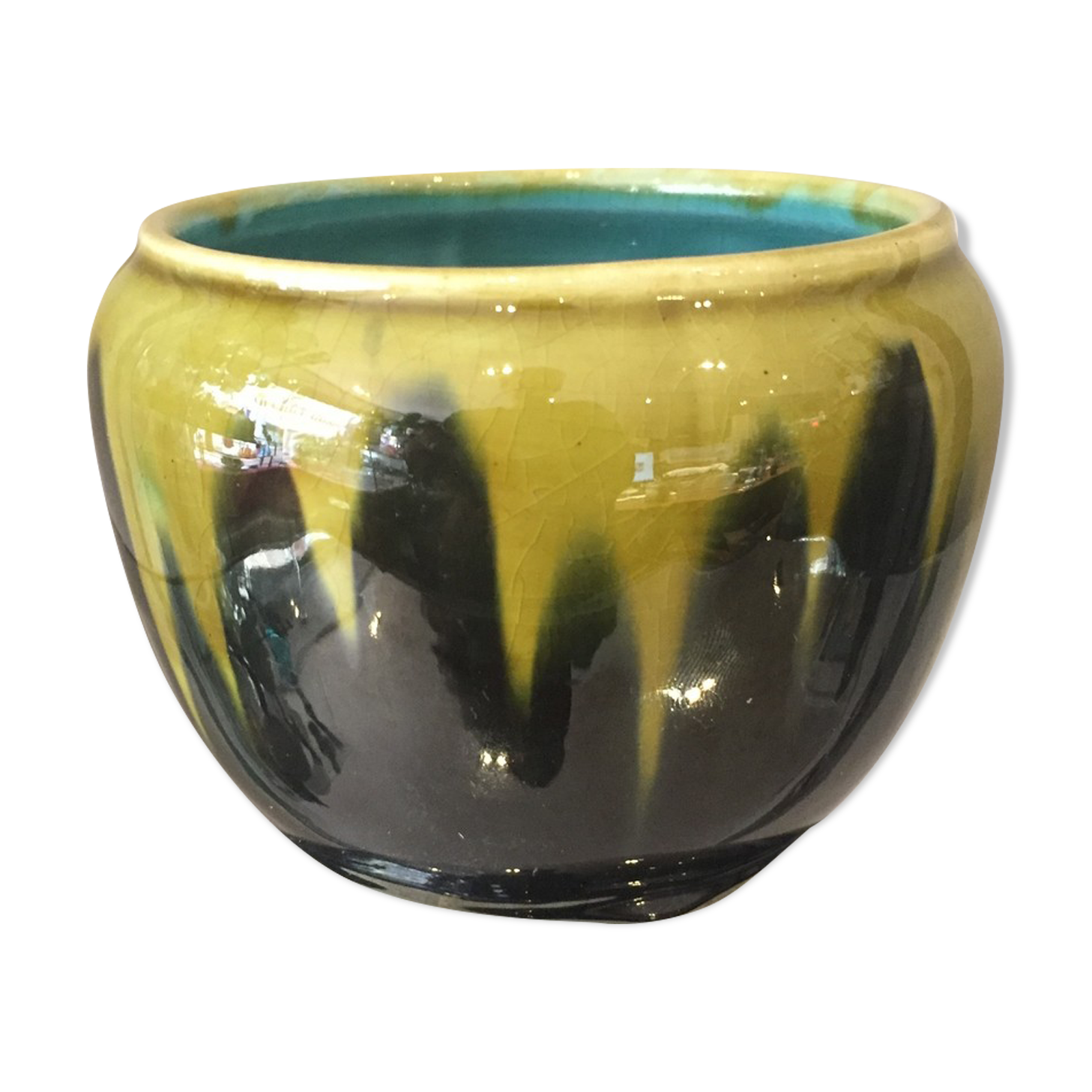 Pot cover or pencil holder in slurry orchies france