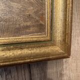 Landscape painting on wood