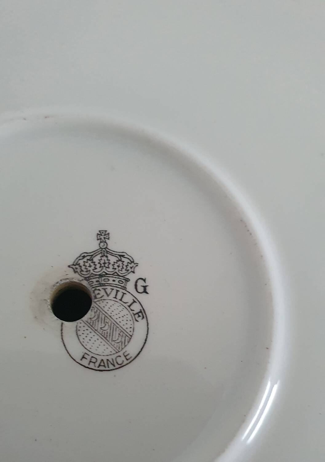 Cheese board - Lunéville earthenware