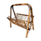 Vintage magazine holders light rattan