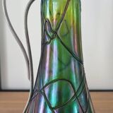 Art Nouveau ewer by Kralik and Loetz