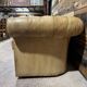 Chesterfield 3-seater leather sofa - 1960s