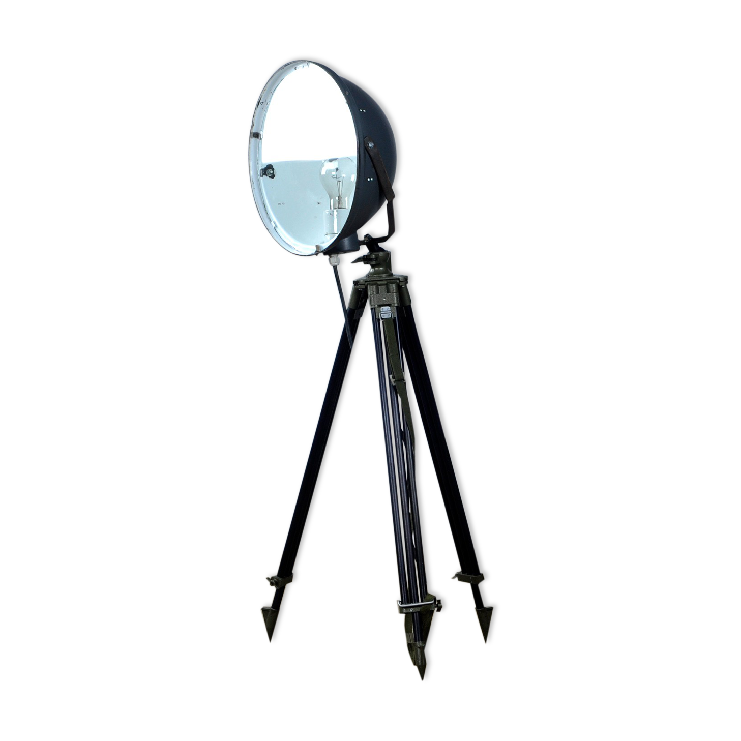 Industrial tripod floor lamp, 1970s