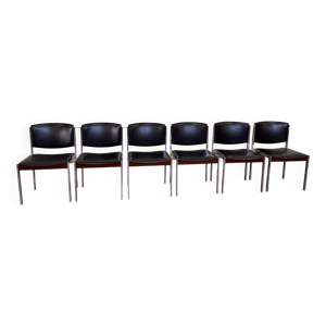 ensemble de six chaises