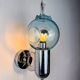 Toni Zuccheri drop shaped wall sconce, Murano glass, Italy, circa 1970s