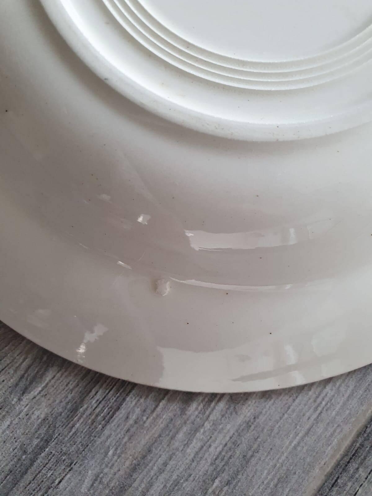 Lunéville holly soup plates