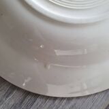 Assiettes creuses lunéville houx