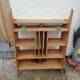 Shelf wood binder sorter hotel 1950 60