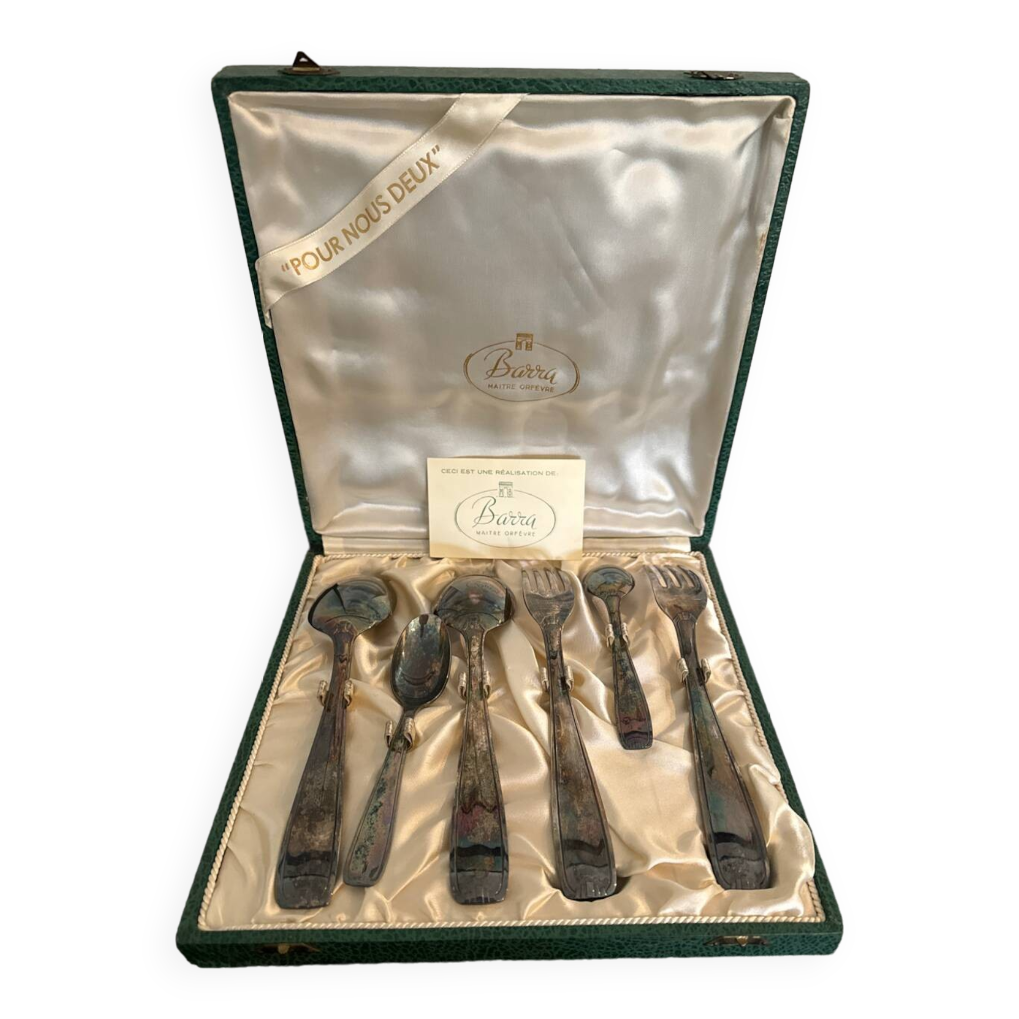 Cutlery set “For the two of us” BARRA master goldsmith
