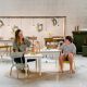 Table Basse Blanche en bois