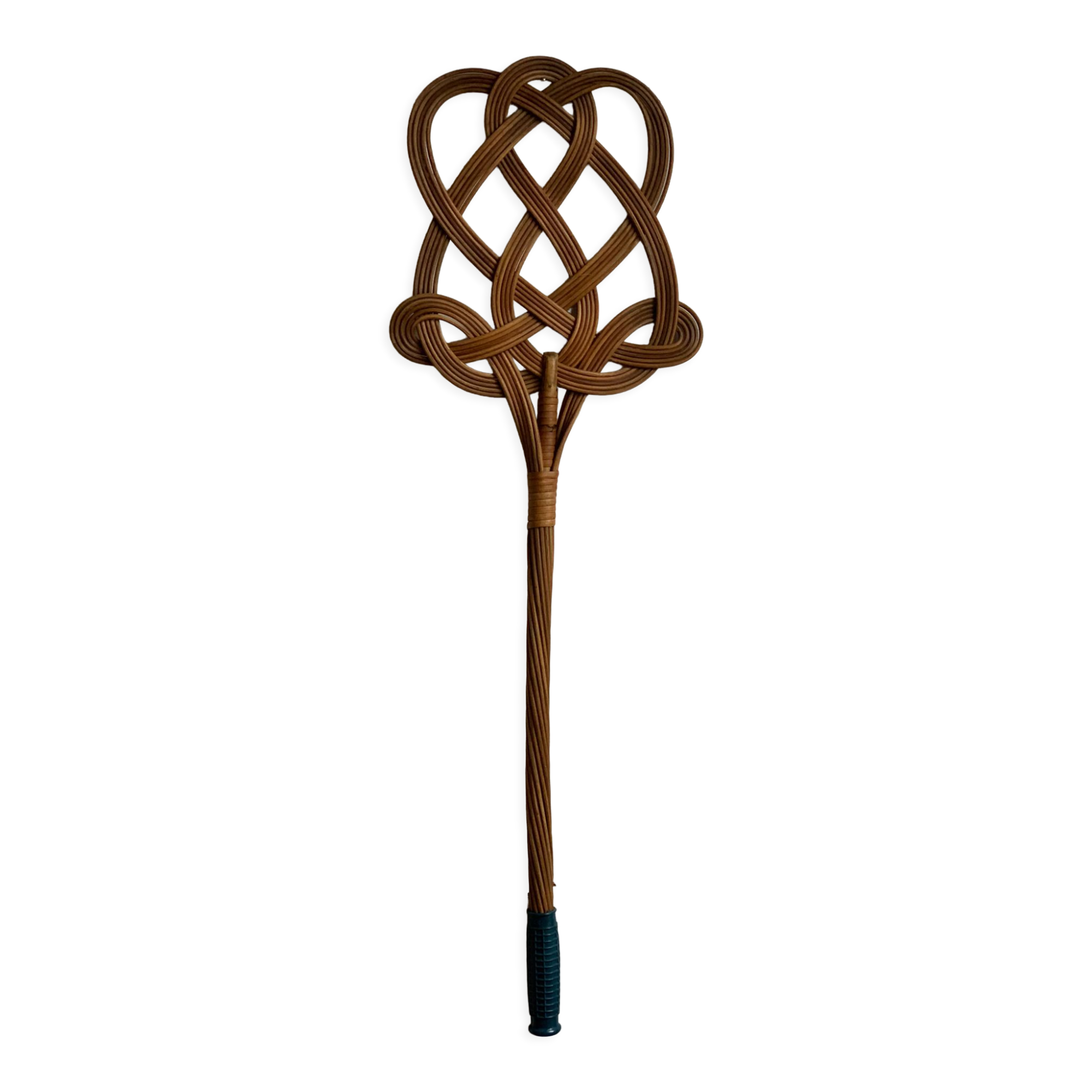 Vintage rattan swatter