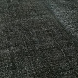 Handmade oriental contemporary 1980s 285 cm x 380 cm black wool carpet