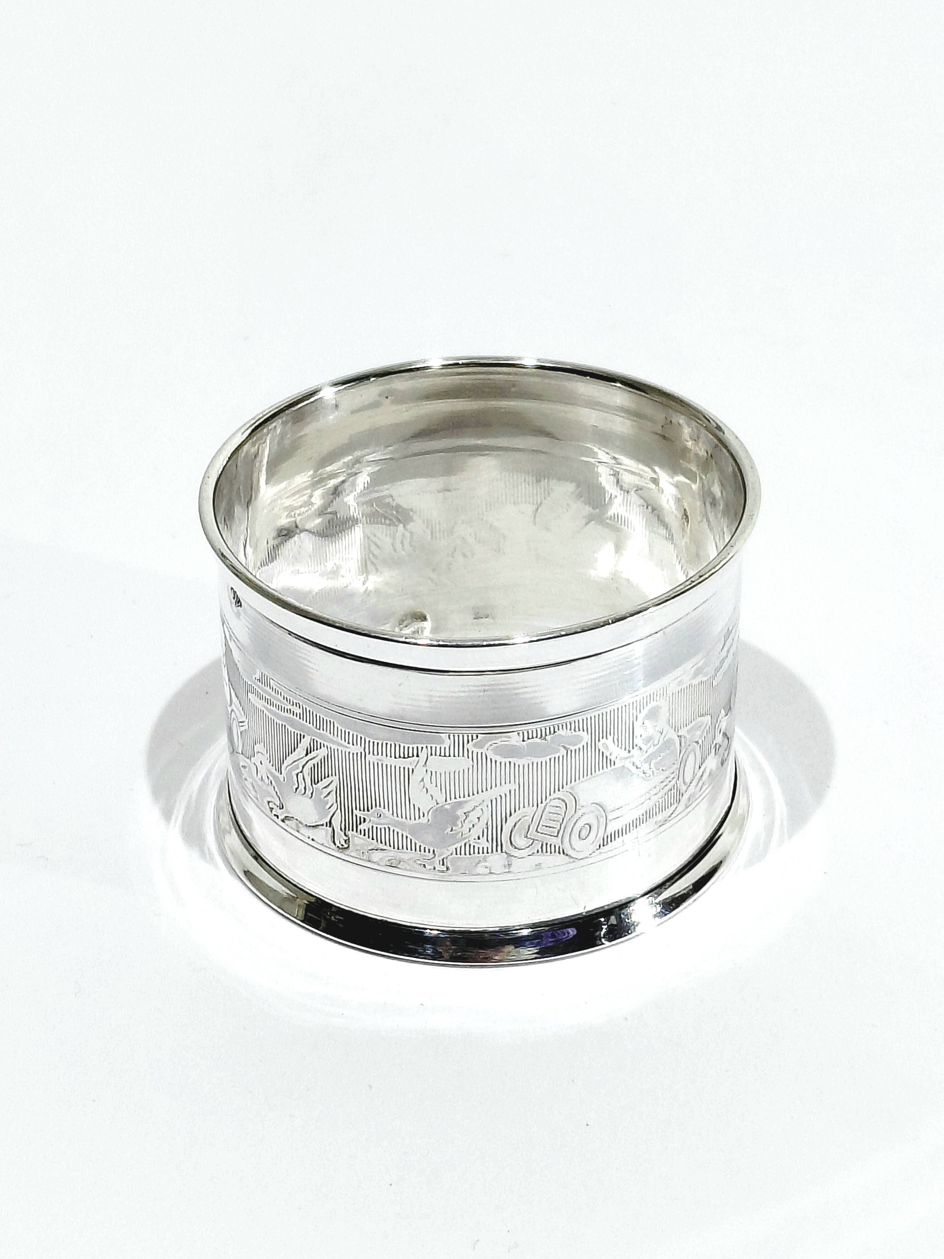 SILVER NAPKIN RING