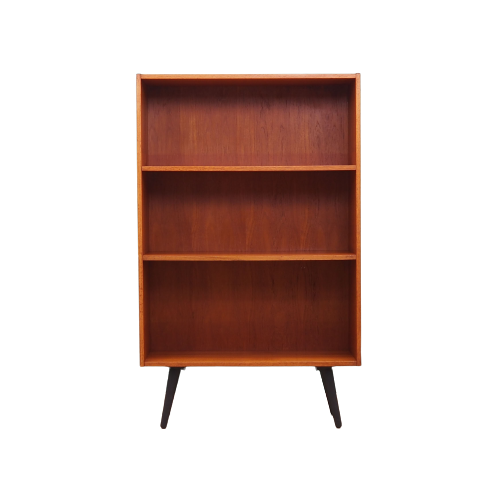 Teak bookcase, Danish design, 1970s, production: Denmark