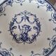 Old moustiers jules vieillard bourdeux compotier dish on base, late 19th century