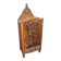 Small bar cabinet, carved wood, Alpine folk art