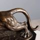 Sculpture en bronze « Tigre en embuscade » de Rembrandt Bugatti, XXe siècle
