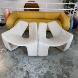 Pair of Zen armchairs by Kwok Hoi Chan for Maison Steiner, 2003 edition.