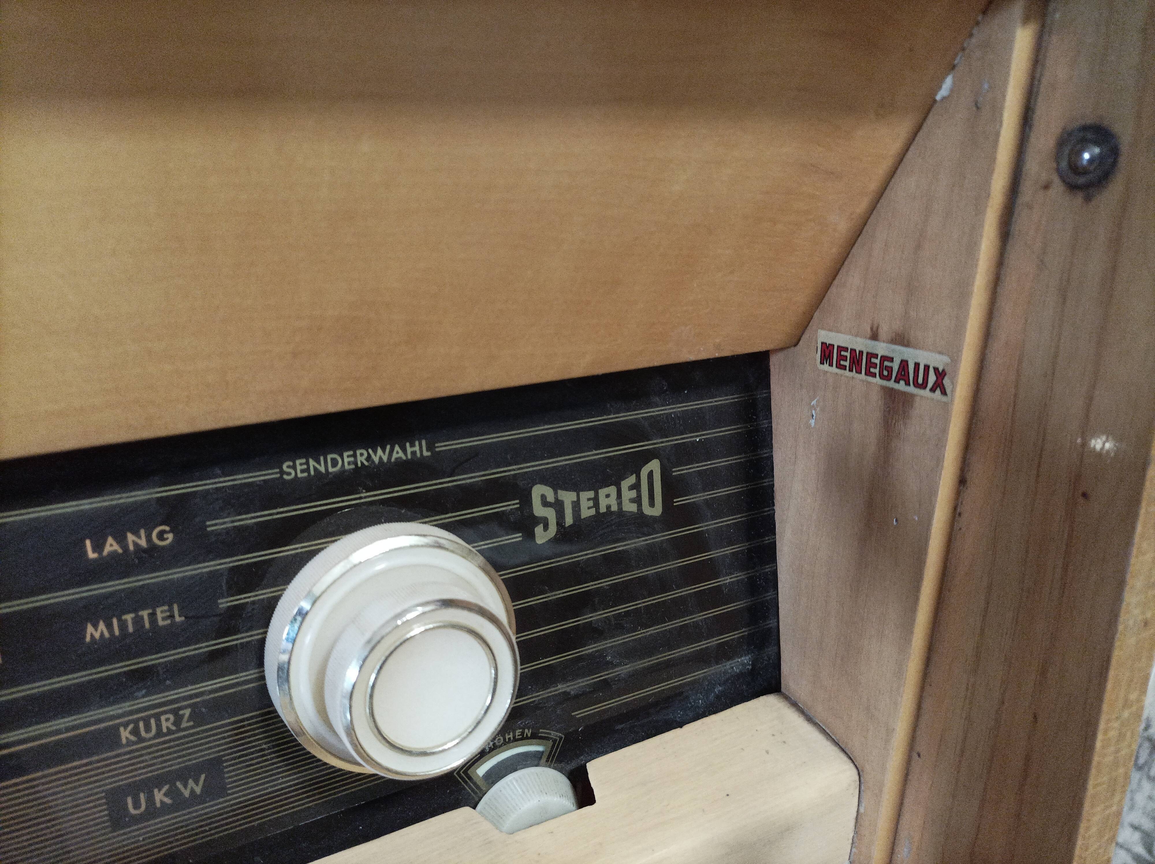 Radio/disc cabinet Telefunken Wien 2183