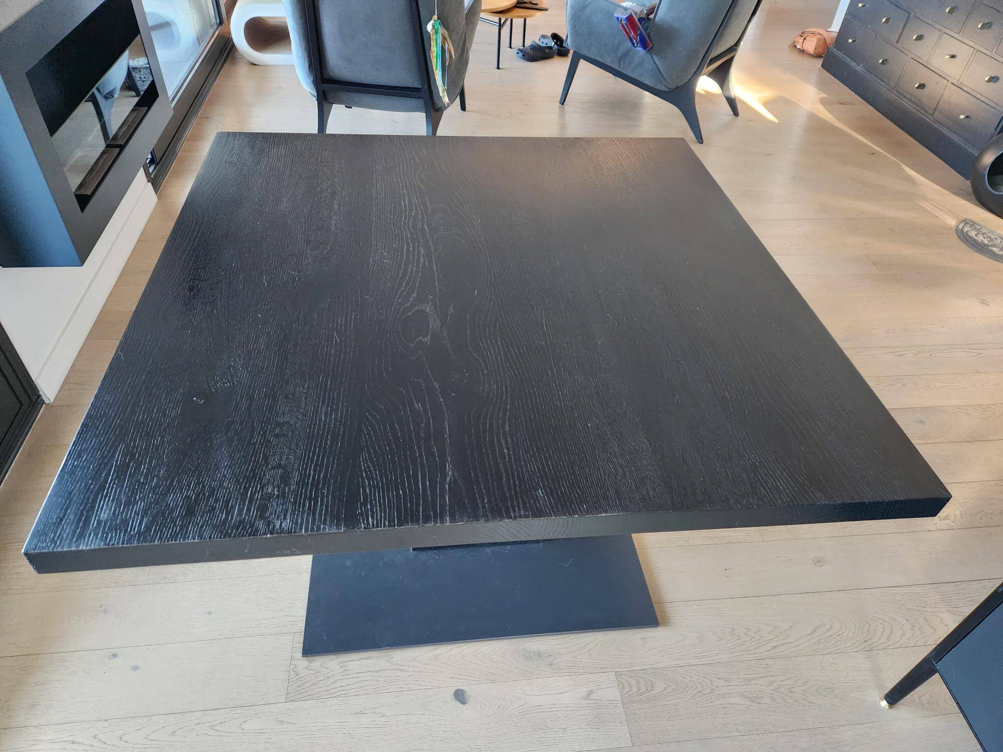 Solid wood table riva 1920 - boss basic quadrato