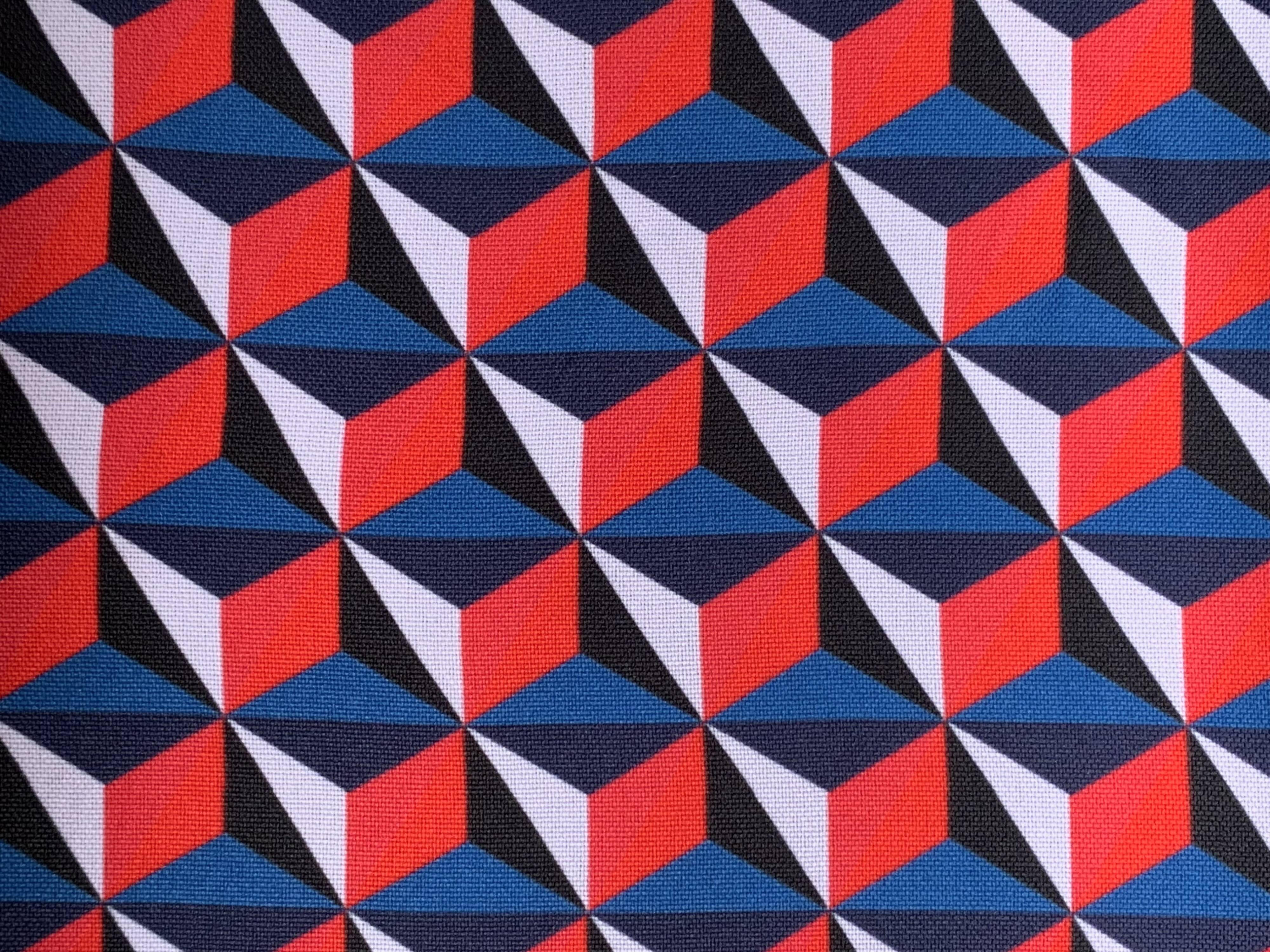 Pair of vintage 1950s compass foot bedside tables