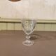 Suite de 8 verres à vin en cristal