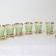 Set of 6 vintage glasses, granite and gold, vintage, authentic, 70s