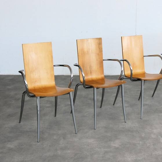 3 chaises vintage | Philippe Starck | Olly Tango