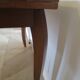Table de salle à manger extensible, années 50-60