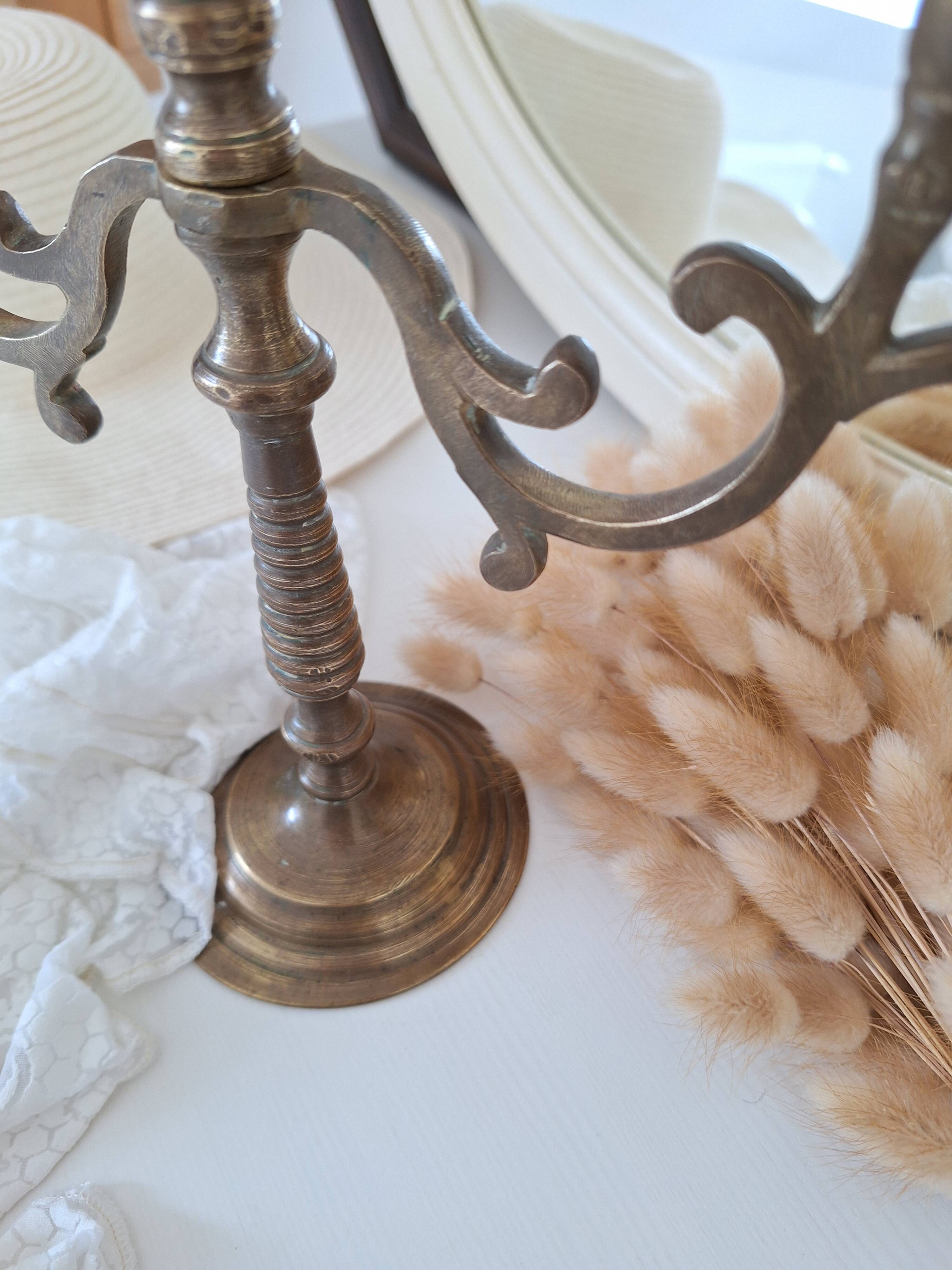 Vintage brass candlestick