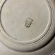 Set of 5 antique earthenware plates – vintage fruit & flower design