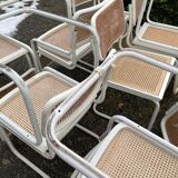 Set of 4 Cesca Model chairs by Marcel Breuer