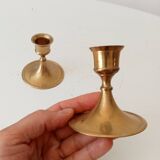 Vintage brass candle holder