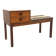 Banc-téléphone scandinave en palissandre, Suède, 1960