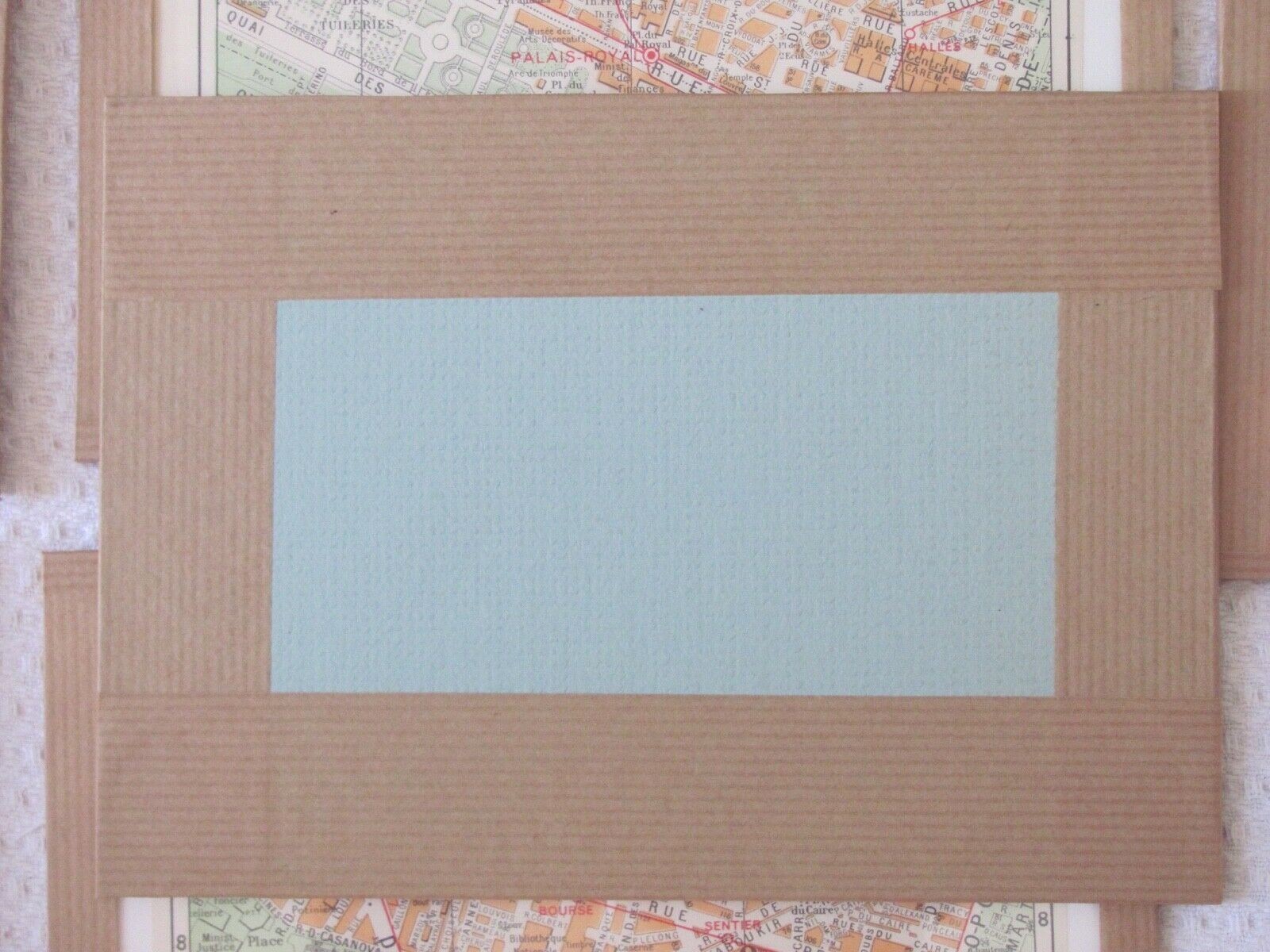 Plan de Paris - 27 frames or under glasses - Vintage - 50s - décor