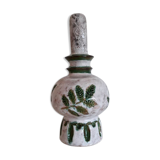 Pied de lampe avec son décor sacrifié