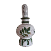 Lamp base with incised decoration