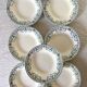 Antique Terre de Fer deep plates, early 20th century