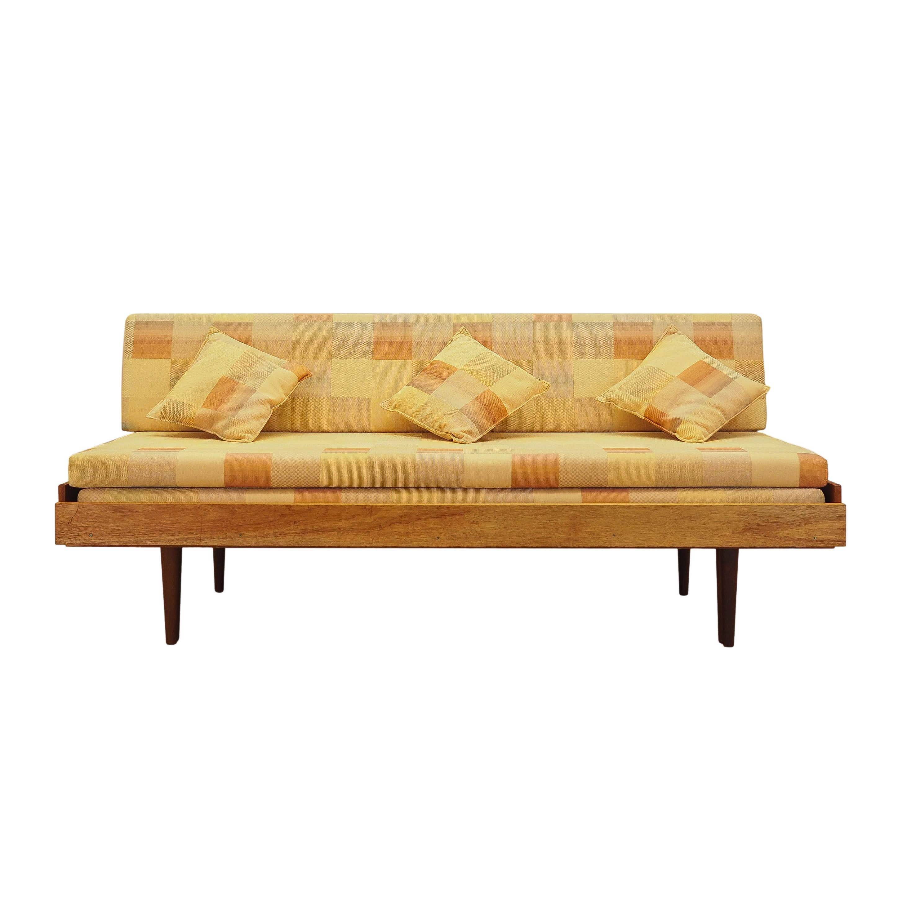 Canapé-lit, design danois, années 1970, fabriqué au Danemark