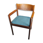 Vintage duck blue table chair